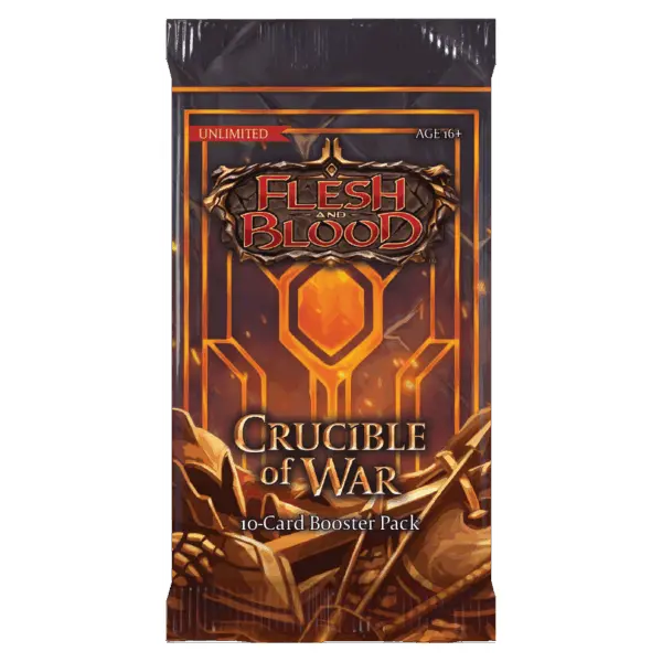 Flesh And Blood Crucible Of War Unlimited Booster Pack
