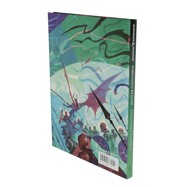 Forgotten Realms Adventures In Faerun Alt Cover Back Dungeons &Amp; Dragons - Forgotten Realms: Adventures In Faerun (Alt Cover) - En