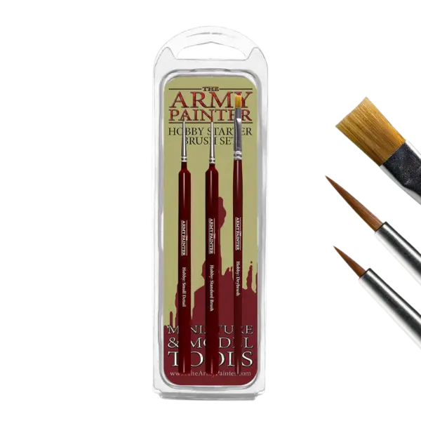 The Army Painter - Hobby Starter Brush Set Hobby Starter Brush Set