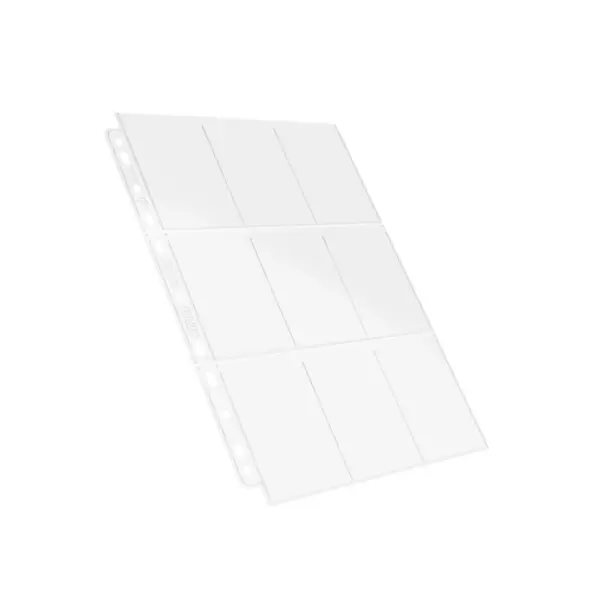 Ultimate Guard 9-Pocket Pages Top-Loading  (100) - Transparent