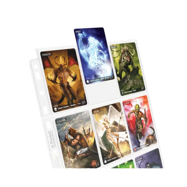 Ultimate Guard 9-Pocket Pages Top-Loading  (100) - Transparent