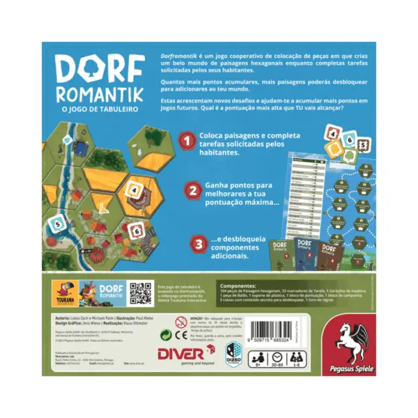 Dorfromantik - O Jogo De Tabuleiro (Pt)