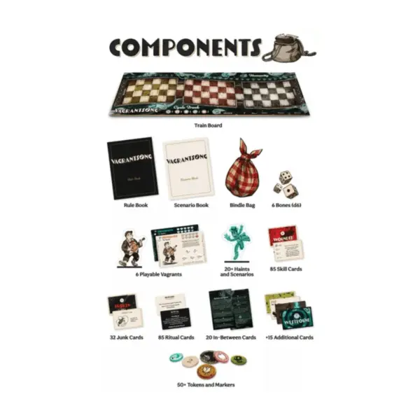 Vagrantsong Board Game - En