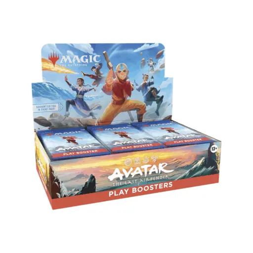 The Last Airbender Play Booster Display