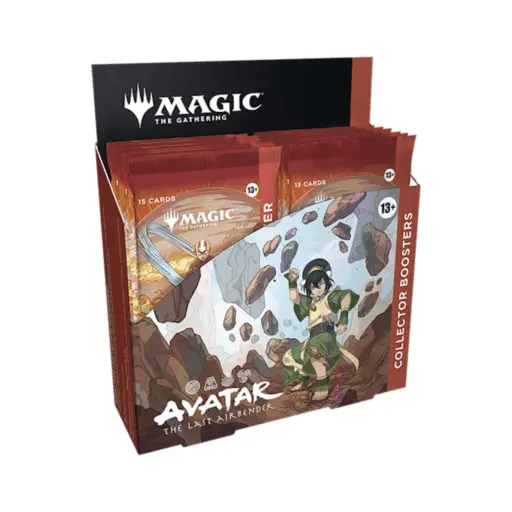 The Last Airbender Collector Booster Display