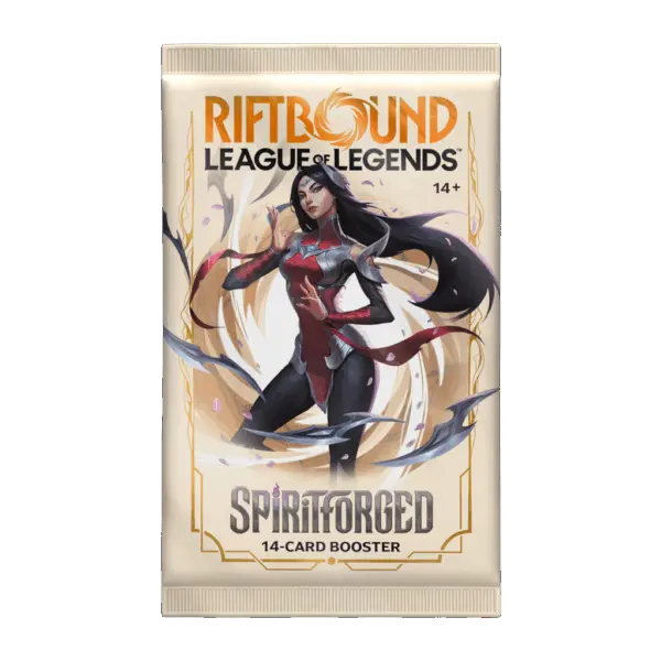 Riftbound Spiritforged Booster Pack Riftbound: League Of Legends Tcg - Spiritforged Booster Pack - En