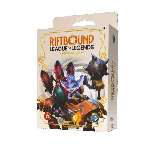 Riftbound Spiritforged Champion Deck Rumble Riftbound: League Of Legends Tcg - Spiritforged Champion Deck Rumble