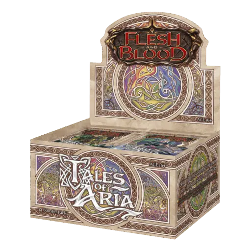 Flesh and Blood Tales of Aria 1st Edition Booster Display
