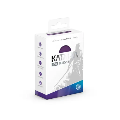 Ultimate Guard Katana Sleeves Standard Size (100) - Iris Bloom