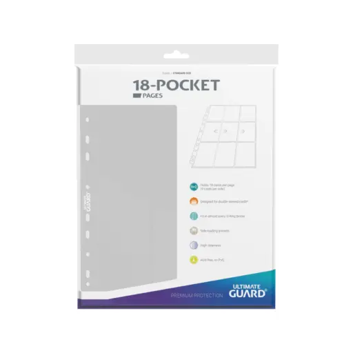 Ultimate Guard 18-Pocket Pages Side-Loading