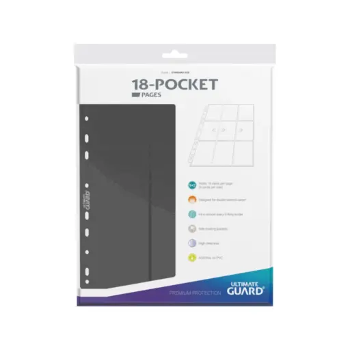 Ultimate Guard 18-Pocket Pages Side-Loading