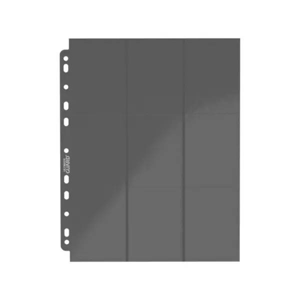 Ultimate Guard 18-Pocket Pages Side-Loading (10) - Grey2 Ultimate Guard 18-Pocket Pages Side-Loading (10) - Grey