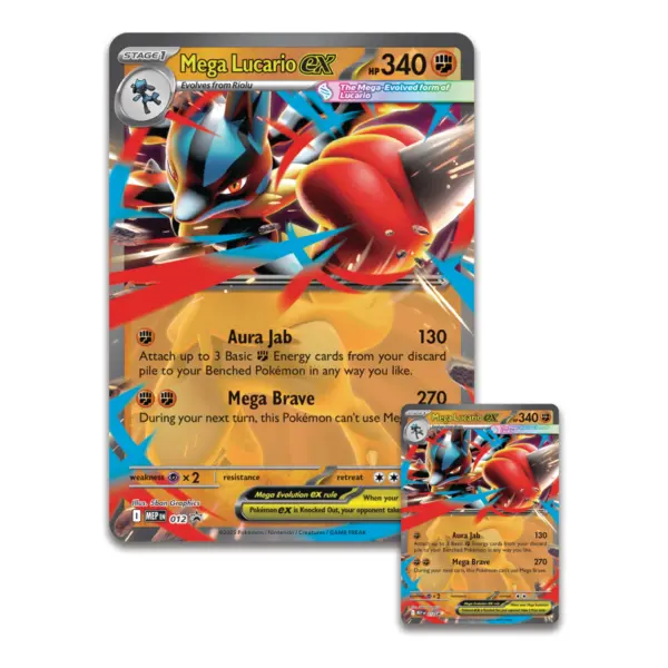 Pokémon Mega Lucario Ex Figure Collection