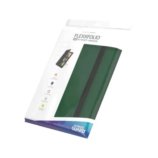 Ultimate Guard Flexxfolio 360 18-Pocket Xenoskin - Green