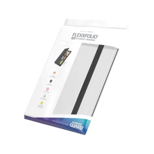 Ultimate Guard Flexxfolio 360 18-Pocket Xenoskin - White