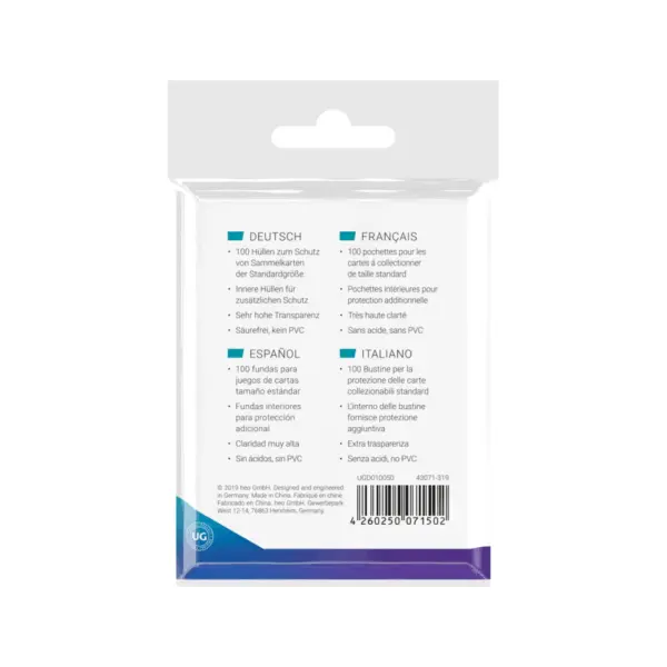 Ultimate Guard Precise-Fit Sleeves Standard Size (100)