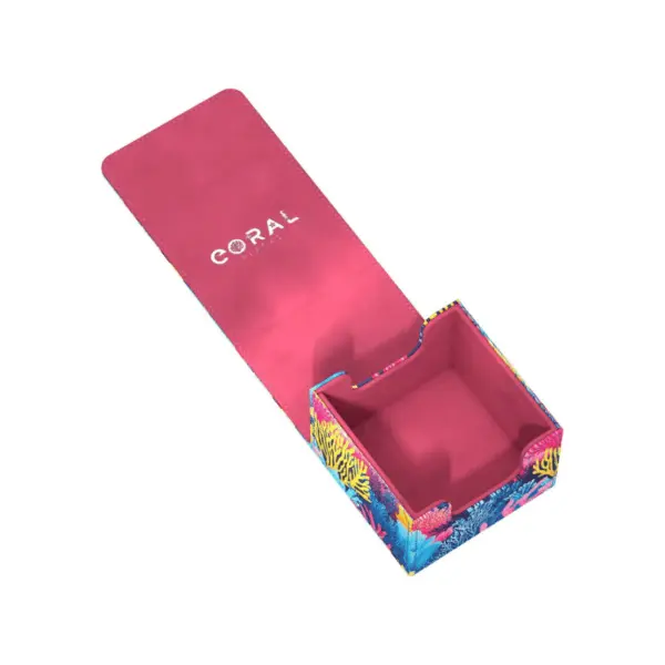 Ultimate Guard Sidewinder 133+ Xenoskin Coral Places - Coral Garden_Open2 Ultimate Guard Sidewinder 133+ Xenoskin &Quot;Coral Places&Quot; - Coral Garden