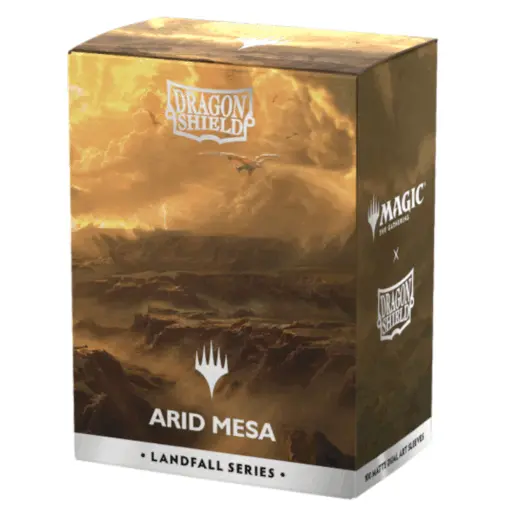 Dragon Shield Standard Size License Sleeves Landfall Series Arid Mesa (100 Sleeves)