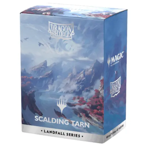 Dragon Shield Standard Size License Sleeves Landfall Series Scalding Tarn (100 Sleeves)