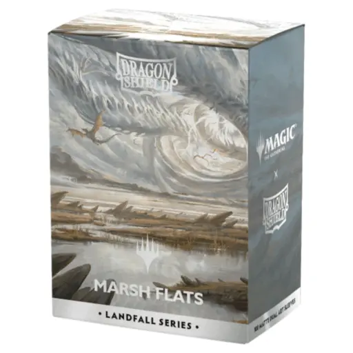 Dragon Shield Standard size License Sleeves Landfall Series Marsh Flats (100 Sleeves)