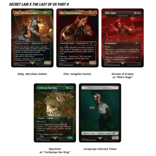 MTG - Secret Lair x The Last of Us: Part II - EN (non-foil)