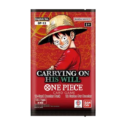 One Piece TCG - Carrying On His Will (OP-13) Booster Pack