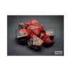 Chessex Gemini Polyhedral 7-Die Set Black-Redgold