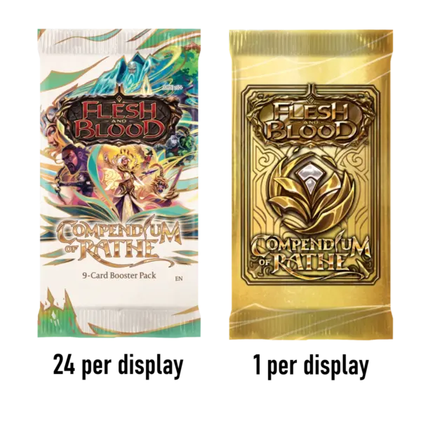 Flesh And Blood Compendium Of Rathe Booster Display Packs Flesh And Blood Compendium Of Rathe Booster Display (24 Packs) - En