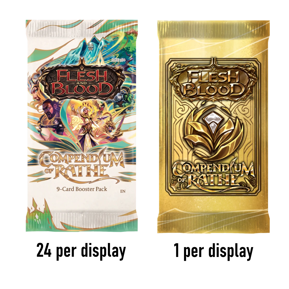 Flesh And Blood Compendium Of Rathe Booster Display (24 Packs