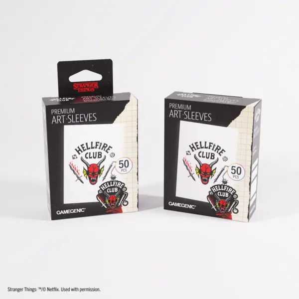 Gamegenic Stranger Things Hellfire Club Art Sleeves