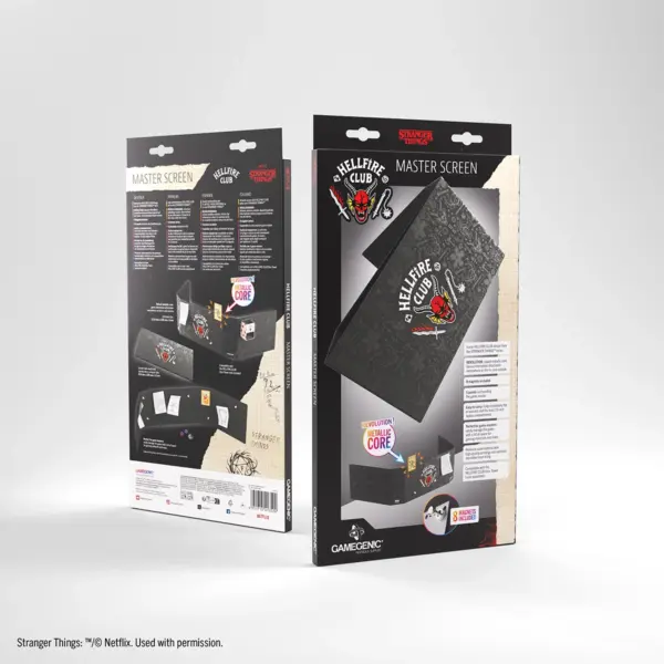Gamegenic Stranger Things Hellfire Club Master Screen2 Gamegenic Stranger Things Hellfire Club Master Screen