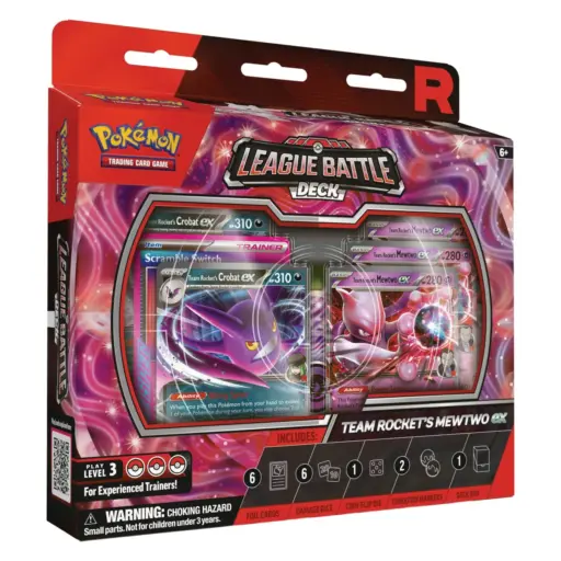 Pokémon Team Rocket’s Mewtwo ex League Battle Deck