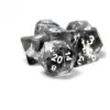Sirius Dice Black Cloud Translucent Resin
