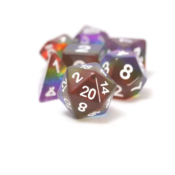 Sirius Dice Rainbow Transparent Dice Sirius Dice Rainbow Transparent Dice