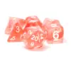 Sirius Dice Red Cloud Resin Sirius Dice Red Cloud Resin Dice Set