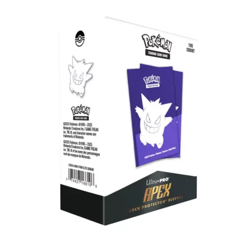 Ultra-Pro Pokémon Elite Gengar Apex Deck Protector Sleeves
