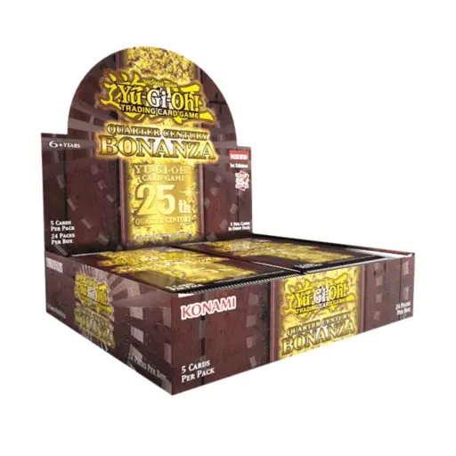 YGO Quarter Century Bonanza Booster Display EN (24 packs)
