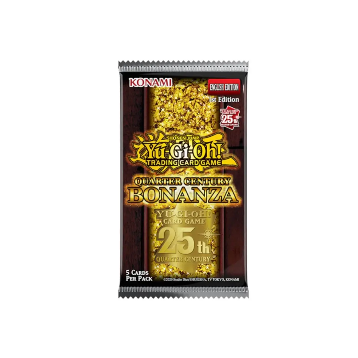 quarter century bonanza booster box how many packs Yu-Gi-Oh TCG Yu-Gi-Oh! 25th Anniversary Quarter Century