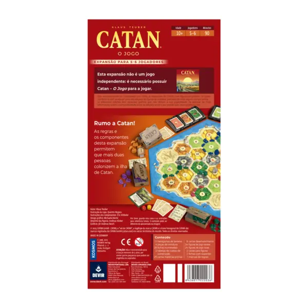 Catan Expansão 5-6 Jogadores