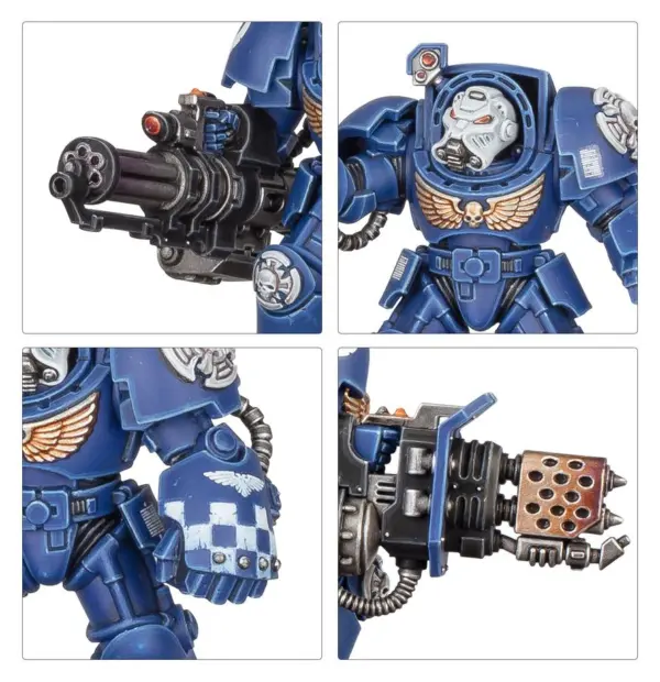 Warhammer 40K - Terminator Squad Weapons Warhammer 40K - Terminator Squad