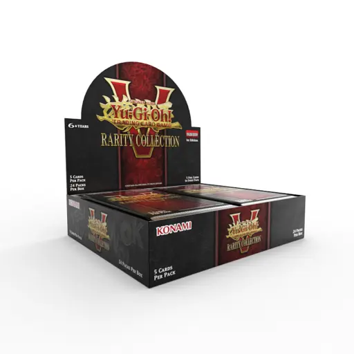 Yu-Gi-Oh! Rarity Collection V Booster Display