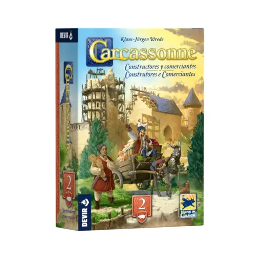 Carcassonne - Expansão Construtores e Comerciantes