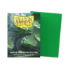 Dragon Shield Sleeves - Standard Size - Matte Dual - Apple Green &Amp; Silver (100 Sleeves)
