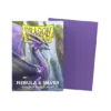 Dragon Shield Sleeves - Standard Size - Matte Dual - Nebula &Amp; Silver (100 Sleeves)