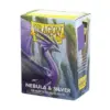 Dragon Shield Sleeves - Standard Size - Matte Dual - Nebula &Amp; Silver (100 Sleeves)