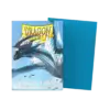 Dragon Shield Sleeves - Standard Size - Matte Dual - Sky Blue &Amp; Silver (100 Sleeves)