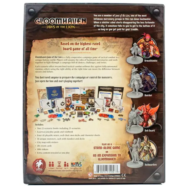 Gloomhaven Jaws Of The Lion2 Gloomhaven: Jaws Of The Lion - En