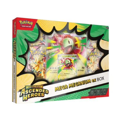 Pokémon Ascended Heroes Mega Meganium ex Box
