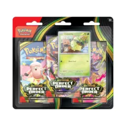 Pokémon Perfect Order 3-pack Blister Chikorita