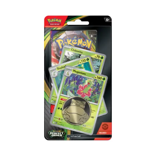 Pokémon Perfect Order Premium Checklane Blister Meganium